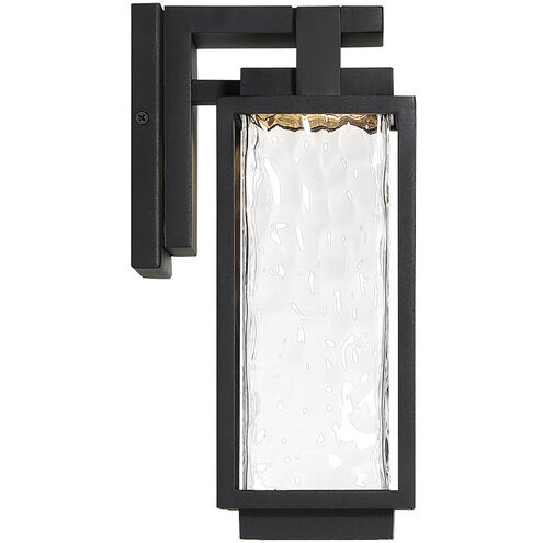 Two If By Sea LED 11.88 inch Black Outdoor Wall Light in 12in.