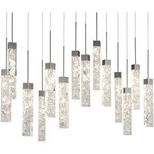 Minx 14 Light 10 inch Antique Nickel Multi-Light Pendant Ceiling Light