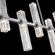 Cinaplex LED 56.5 inch Brushed Nickel Linear Pendant Ceiling Light