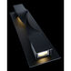 Twist LED 20 inch Black Outdoor Wall Light