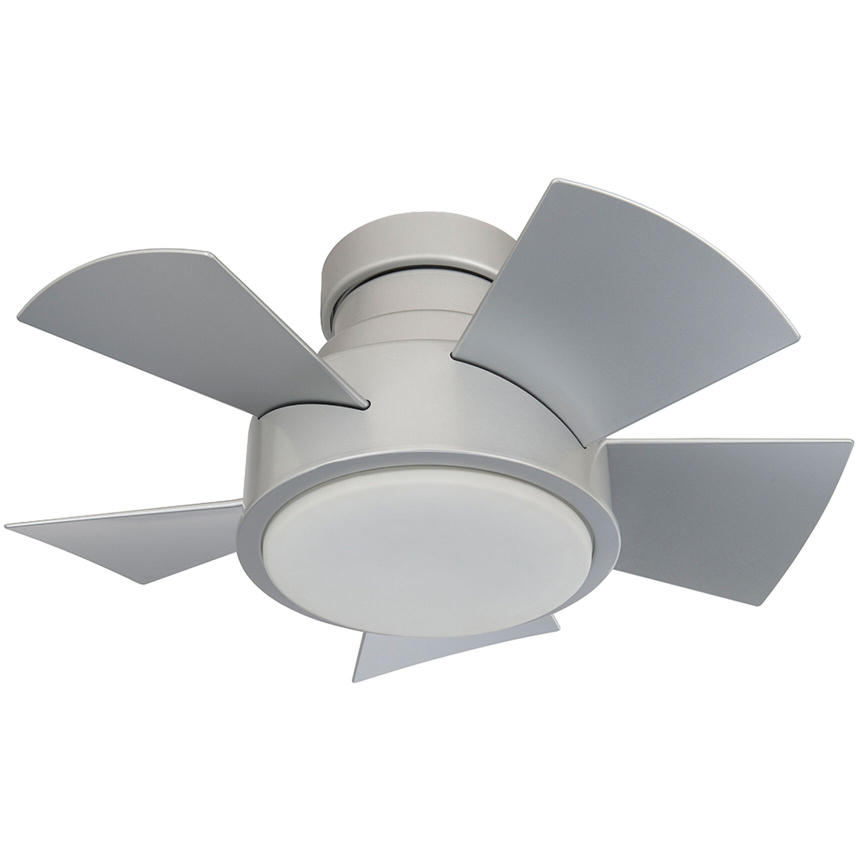 Vox 26 inch Titanium Flush Mount Ceiling Fan in 2700K