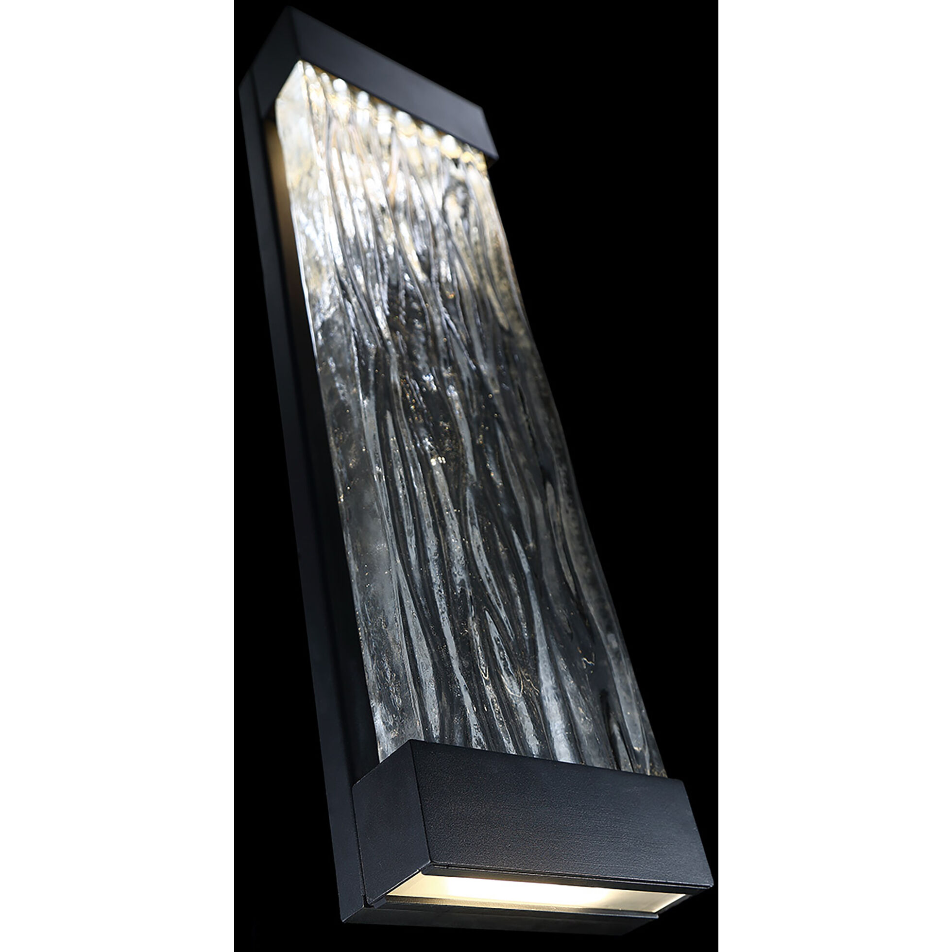 Fathom LED 22 inch Black Outdoor Wall Light in 22in