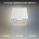 Squat LED 3.5 inch White Outdoor Flush Mount