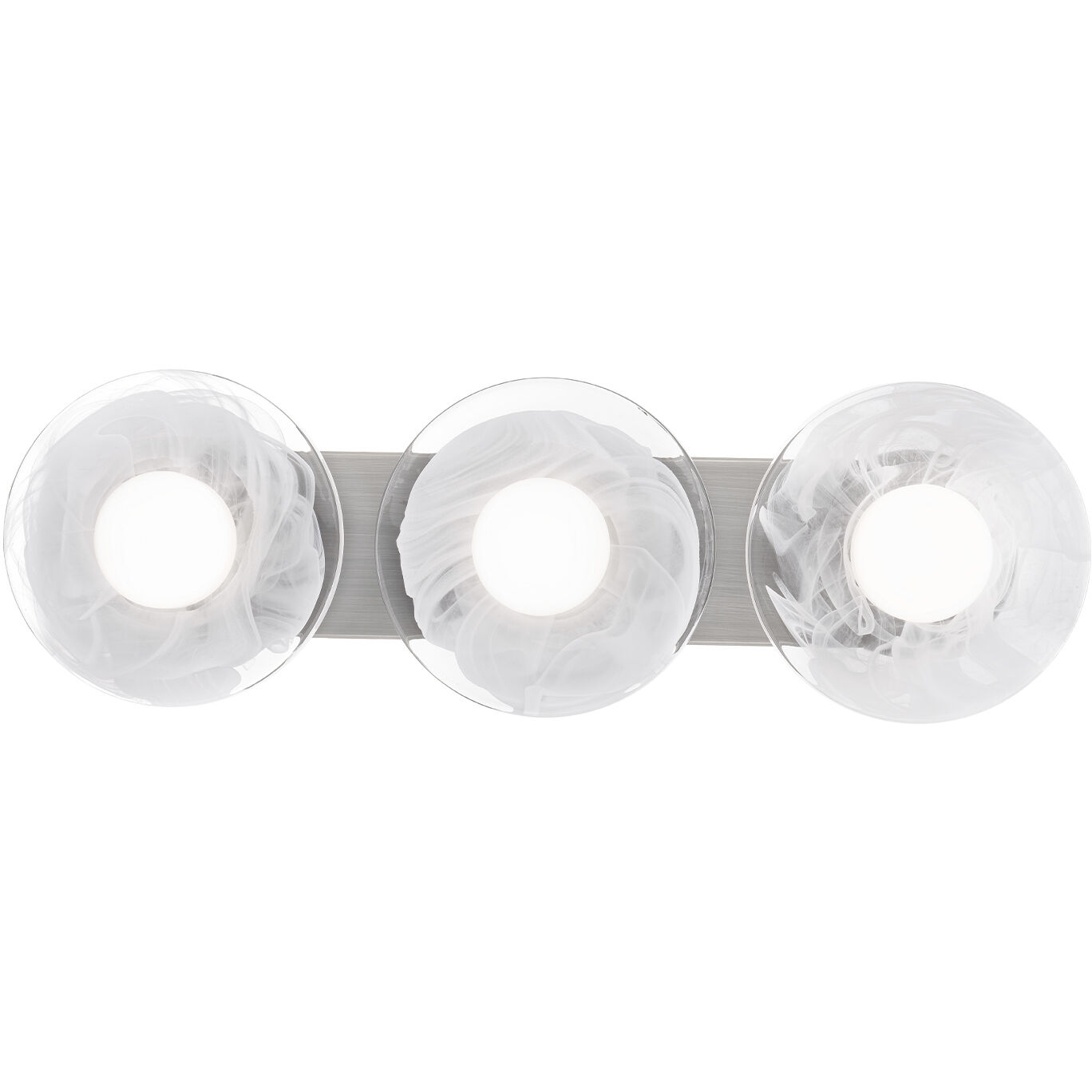 Fresco Indoor Wall Lighting in Brushed Nickel