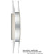 Arc LED 26 inch Chrome Bath Vanity & Wall Light in 26in.
