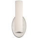 Loft LED 3 inch Brushed Nickel ADA Wall Sconce Wall Light in 3000K, 11in.