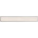 Neo LED 36 inch Brushed Aluminum Bath Vanity & Wall Light in 36in.