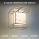Sylvester LED 24 inch Burnished Brass Pendant Ceiling Light