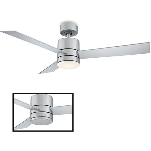 Axis 52 inch Titanium Downrod Ceiling Fan in 3000K, Smart Ceiling Fan