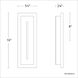 Midnight 1 Light 16 inch Black Outdoor Wall Light