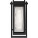 Haze 1 Light 22 inch Black Outdoor Wall Light