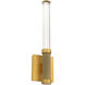 Ribeye LED 3.75 inch Aged Brass ADA Indoor Wall Lighting