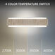 Magnate LED 19 inch Beige Travertine and Aged Brass Bath Vanity & Wall Light