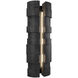 Formation LED 24 inch Basalt Stone and Black Outdoor Wall Light