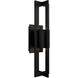 Gander LED 20 inch Black Outdoor Wall Lighting in 4000K