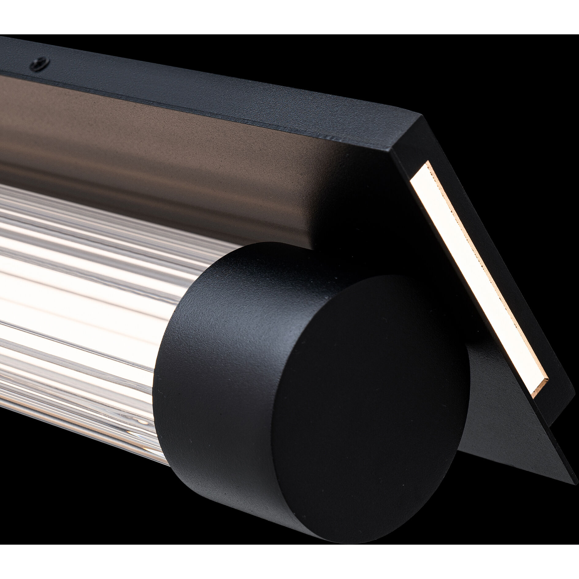 Chyzel LED 26 inch Black Outdoor Wall Lighting in 4000K