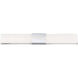 Vodka LED 37 inch Chrome Bath Vanity & Wall Light in 37in.