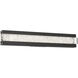 Posh 1 Light 29 inch Black Bath Vanity Light Wall Light