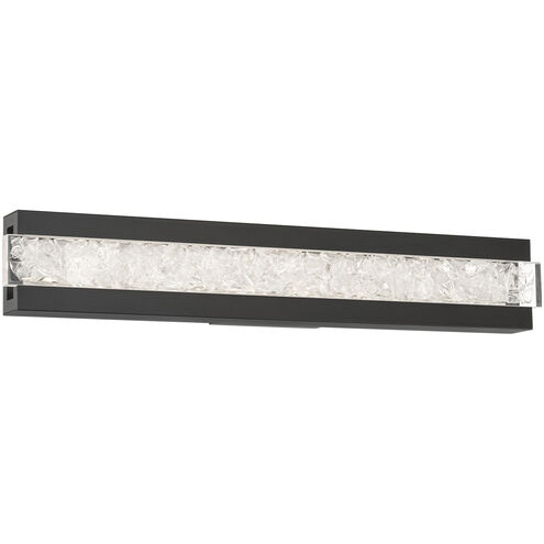 Posh 1 Light 29 inch Black Bath Vanity Light Wall Light