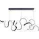 Tempest 1 Light 13.13 inch Black Pendant Ceiling Light