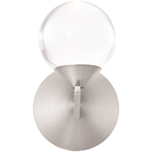 Double Bubble 1 Light 6 inch Satin Nickel Wall Sconce Wall Light