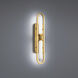 Whitt LED 3.25 inch Aged Brass ADA Wall Sconce Wall Light