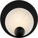 Rowlings 1 Light Black ADA Wall Sconce Wall Light