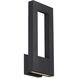 Twilight LED 16 inch Black Outdoor Wall Light in 16in.