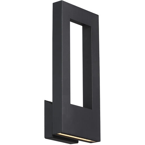 Twilight LED 16 inch Black Outdoor Wall Light in 16in.