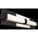Conan LED 4 inch Basalt Stone and Black ADA Wall Sconce Wall Light