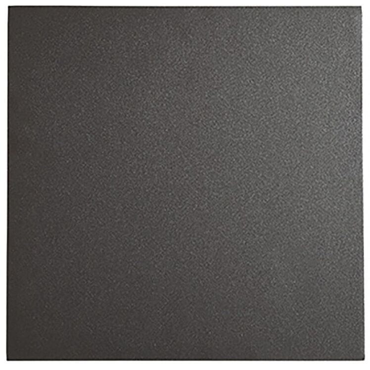 Square LED 10 inch Bronze Outdoor Wall Light in 10in.