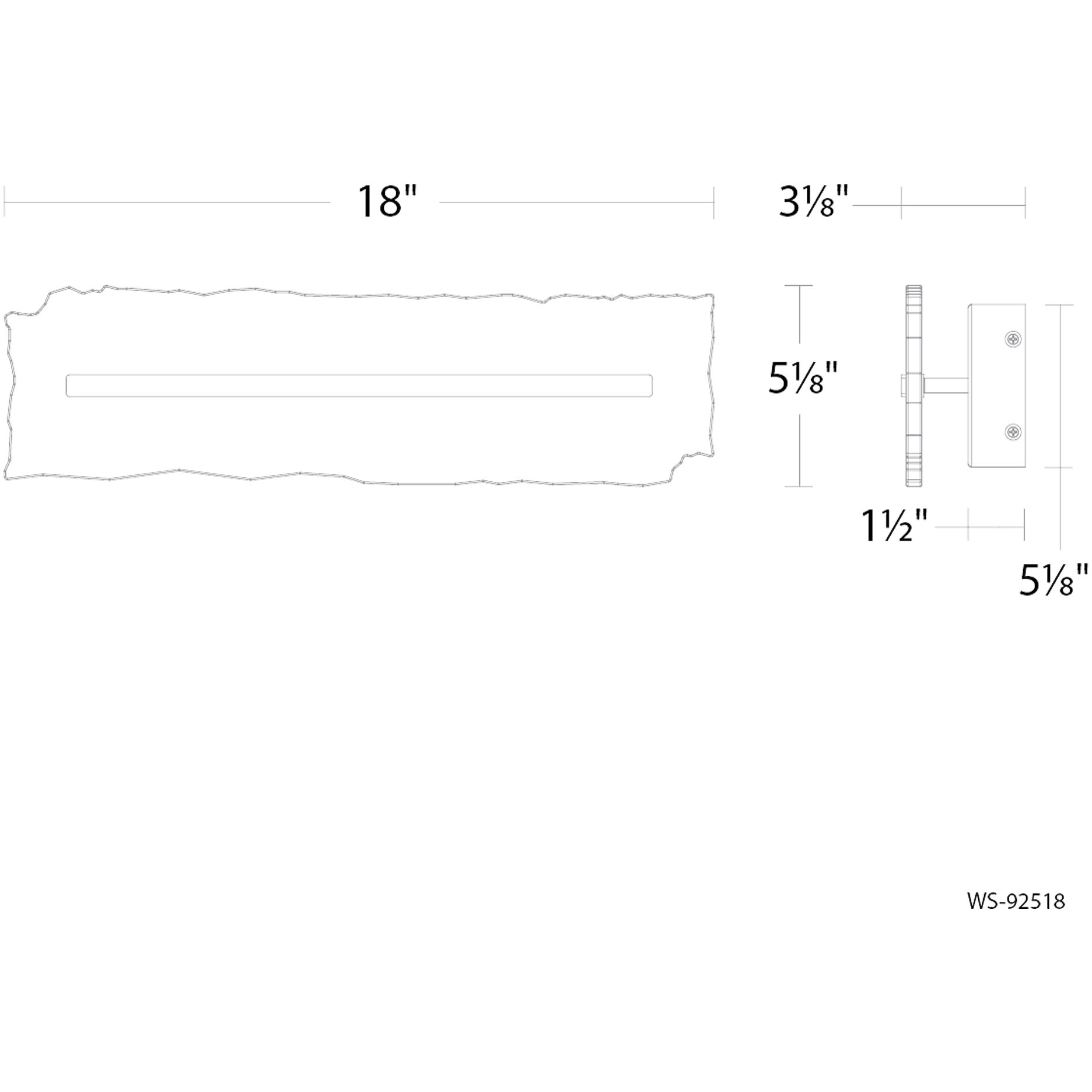Taffeta Indoor Wall Lighting in Aged Brass
