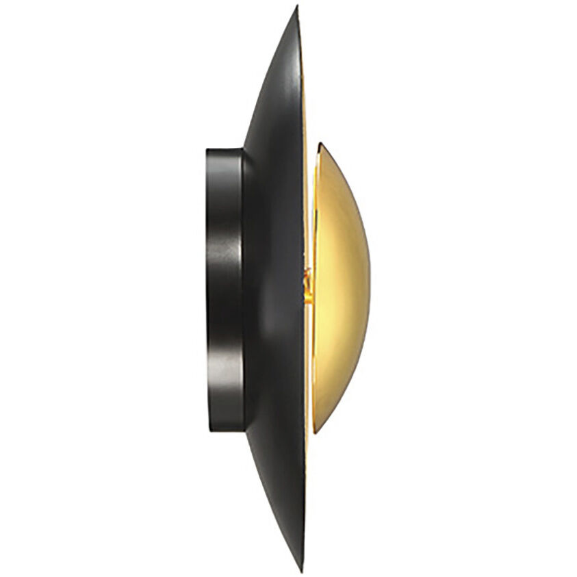 Blaze Wall Sconce Wall Light in 12in., Gold Leaf