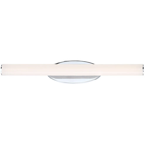 Mini Loft LED 18 inch Chrome Bath Vanity & Wall Light in 18in.