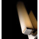 Vogue Wall Sconce Wall Light in 2700K, 15in., Brushed Nickel