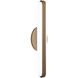 Mainline LED 20.13 inch Aged Brass Bath Vanity & Wall Light