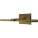 Inlet Indoor Wall Lighting in 3000K, Aged Brass