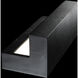 Bantam LED 4 inch Black ADA Wall Sconce Wall Light in 2700K