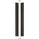 Rapper LED 2.5 inch Black ADA Wall Sconce Wall Light