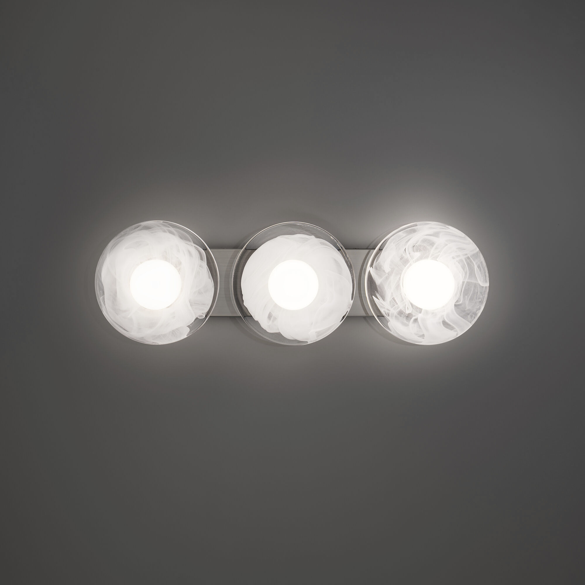 Fresco Indoor Wall Lighting in Brushed Nickel