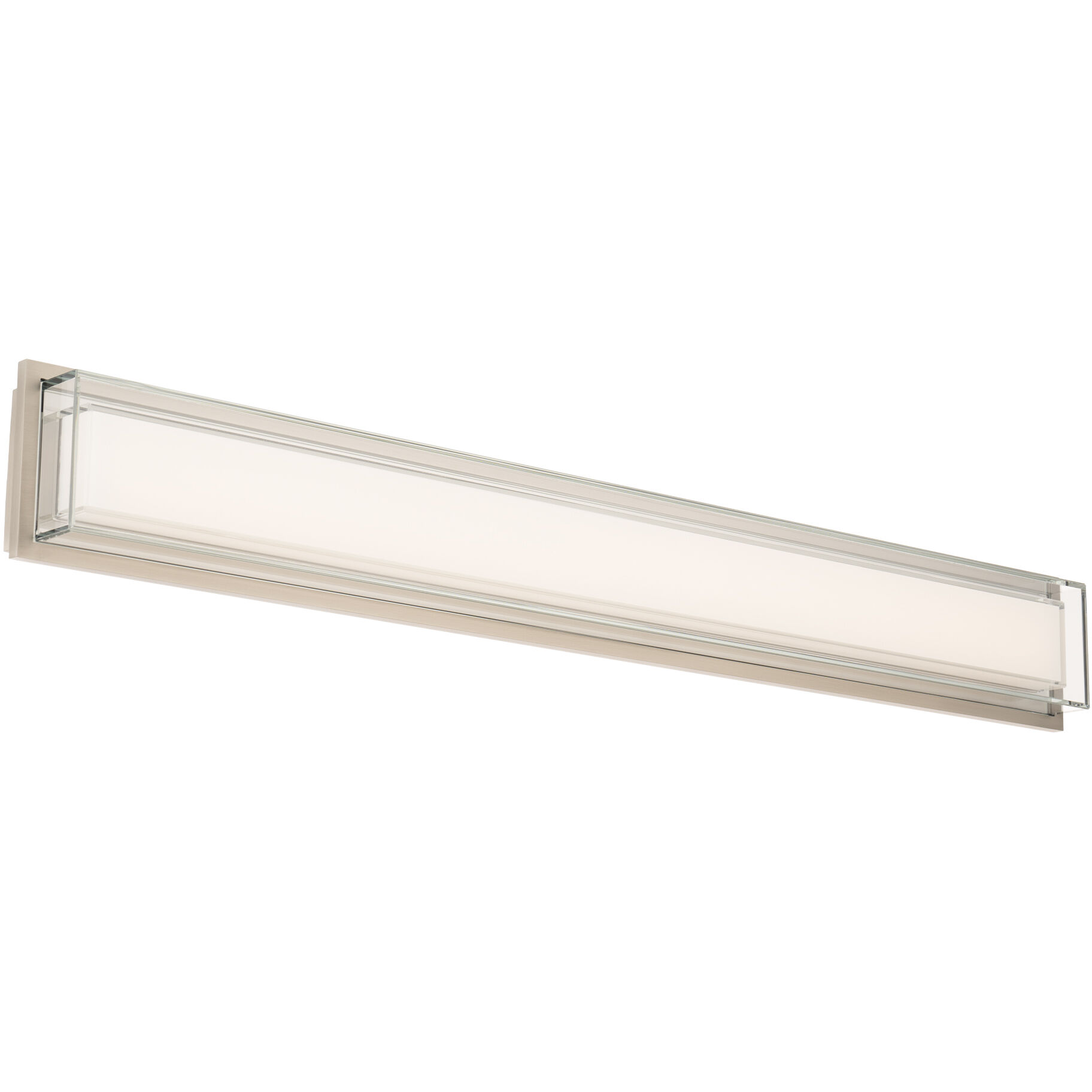 Ice Bar Indoor Wall Lighting in 3000K, Brushed Nickel