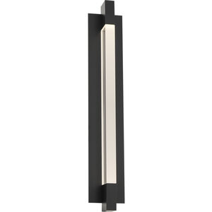 Heliograph 1 Light 31.9 inch Black Outdoor Wall Light in 3500K
