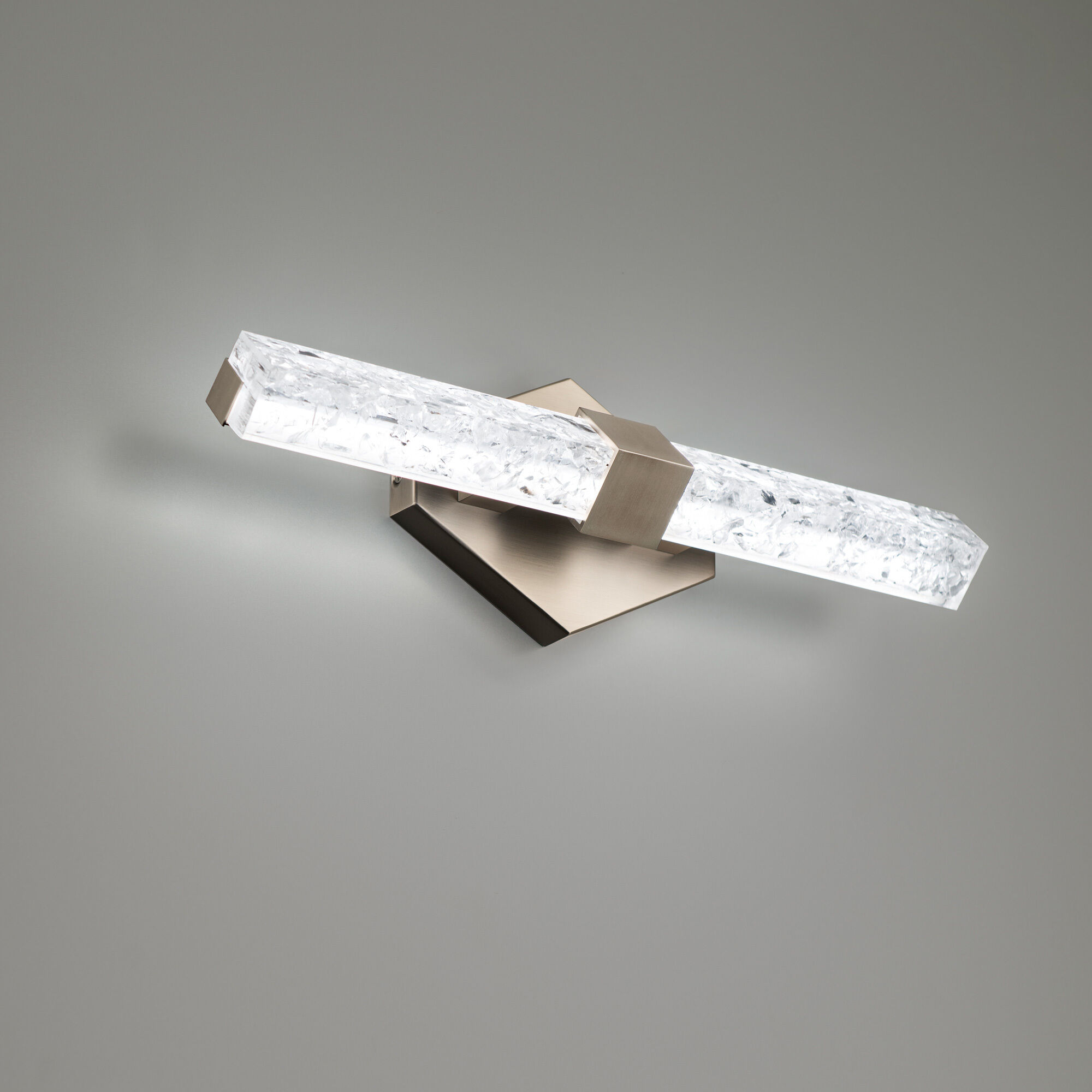 Regal LED 18 inch Brushed Nickel Bath Vanity & Wall Light in 18in.