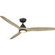 Skylark 62 inch Bronze White Oak with White Oak Blades Ceiling Fan