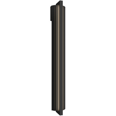 Krimp LED 36 inch Black Outdoor Wall Lighting