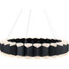 Dolman LED 27.1 inch Black Indoor Hanging Lighting Ceiling Light