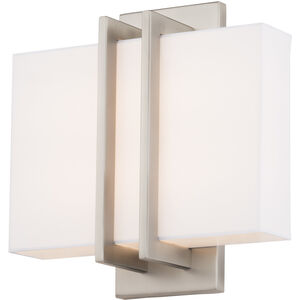 Downton LED 4 inch Brushed Nickel ADA Wall Sconce Wall Light in 3500K