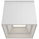Squat LED 3.5 inch White Outdoor Flush Mount