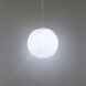 Cosmic LED 9 inch Brushed Nickel Pendant Ceiling Light in 1