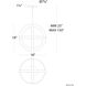 Kinetic LED 18 inch Aged Brass Indoor Hanging Lighting Ceiling Light